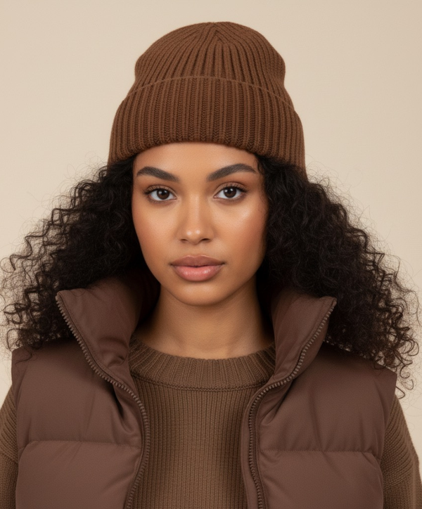Brun Parisiene- Beanie