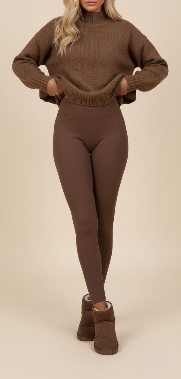 Brun Parisien-Leggings