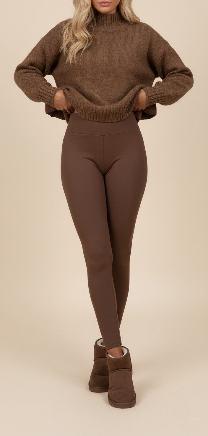 Brun Parisien-Leggings