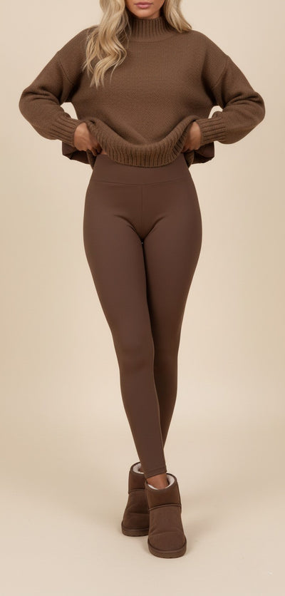 Brun Parisien-Leggings